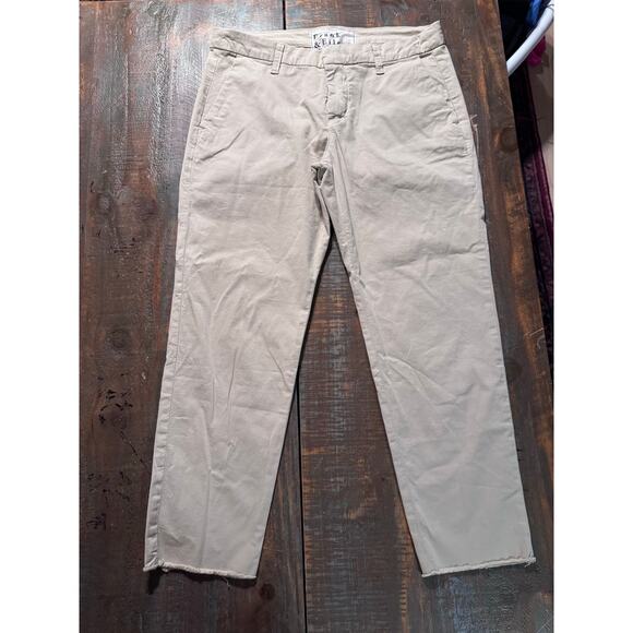 Frank & Eileen Wicklow Chino women’s sz 8 khaki excellent condition - Picture 2 of 9